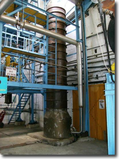 Distillation column